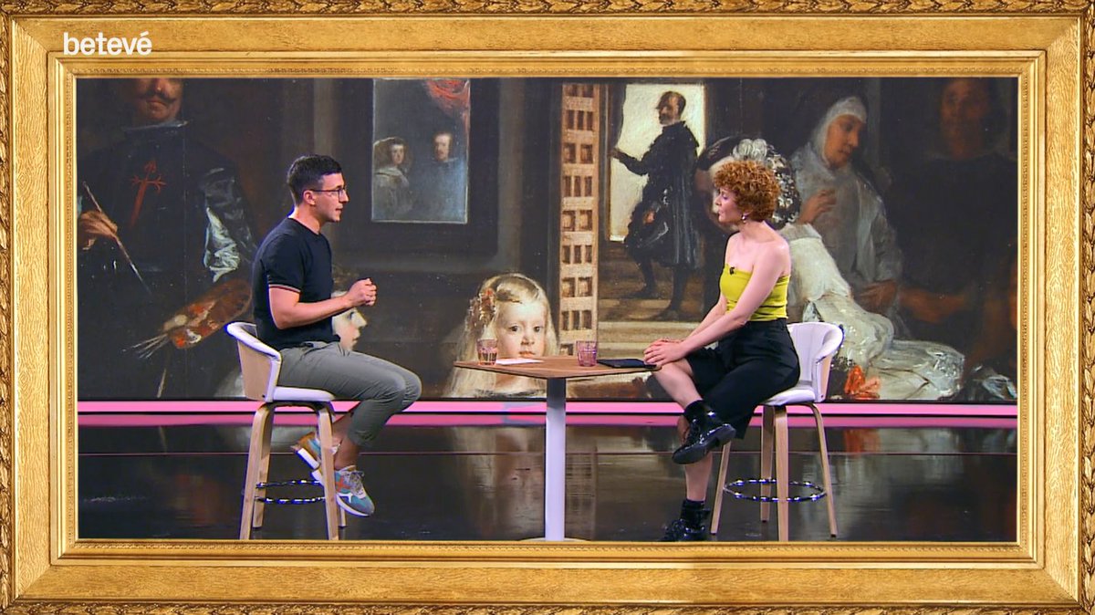 miqueldelpozo's tweet photo. A #PlaçaTísner hem mirat "Las meninas" de Velázquez, el millor quadre de la història de l'art.

📺+🖼️ a @beteve amb la @laurasangra :)

PLAY 👉🏻https://t.co/loJ6mIkrOg https://t.co/qydezNGhlQ