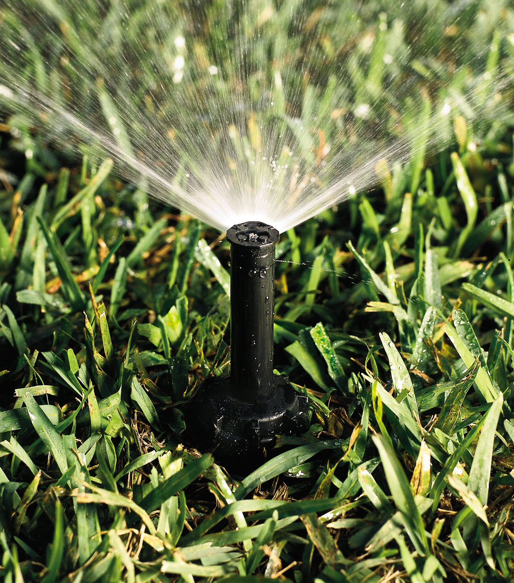 RickyBushelz's tweet photo. Did some scouting today, canola should do a conservative 95 bushels I think given the drought. Installing these in-ground sprinklers on my entire home quarter makes spraying a breeze https://t.co/SsNBYYBMrB