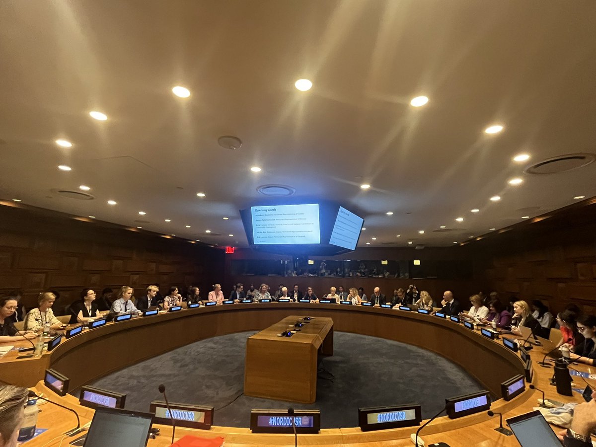 🇩🇰🇫🇮🇮🇸🇳🇴🇸🇪are co-hosting a #HLPF side-event on the first ever Nordic Voluntary Subnational Review developed by <a href="/Nordregio/">Nordregio</a> 

Cities, regions &amp; municipalities have an unique role to play in translating the #SDGs into local actions