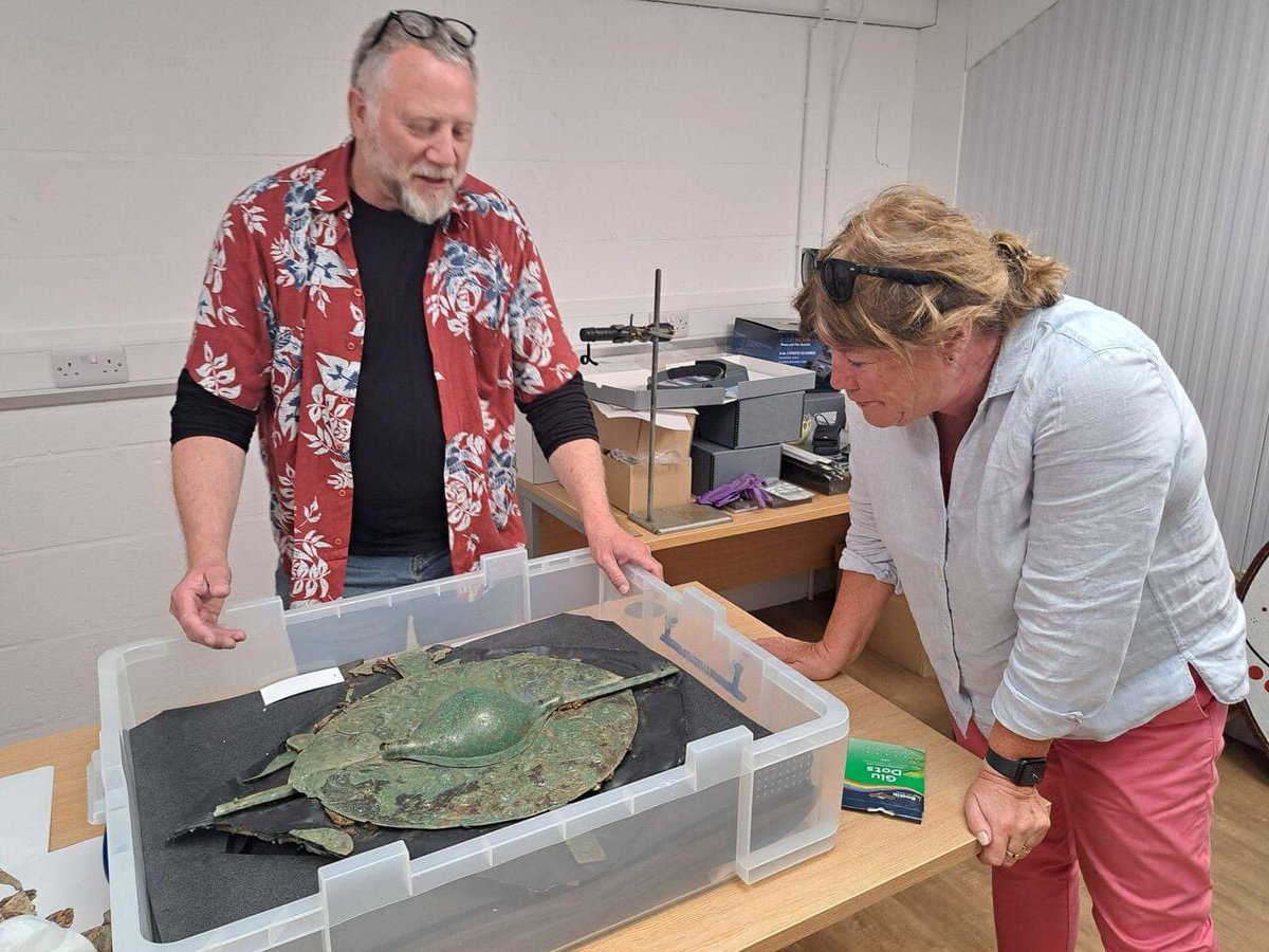 Following the award of £40,800 from the UK Shared Prosperity Fund, Pocklington District Heritage Trust is making progress on the creation of the travelling museum and replica shield.

COME AND FIND OUT MORE – at the Pockdown Festival on 27 July

#FundedbyUKGovernment #LevellingUp