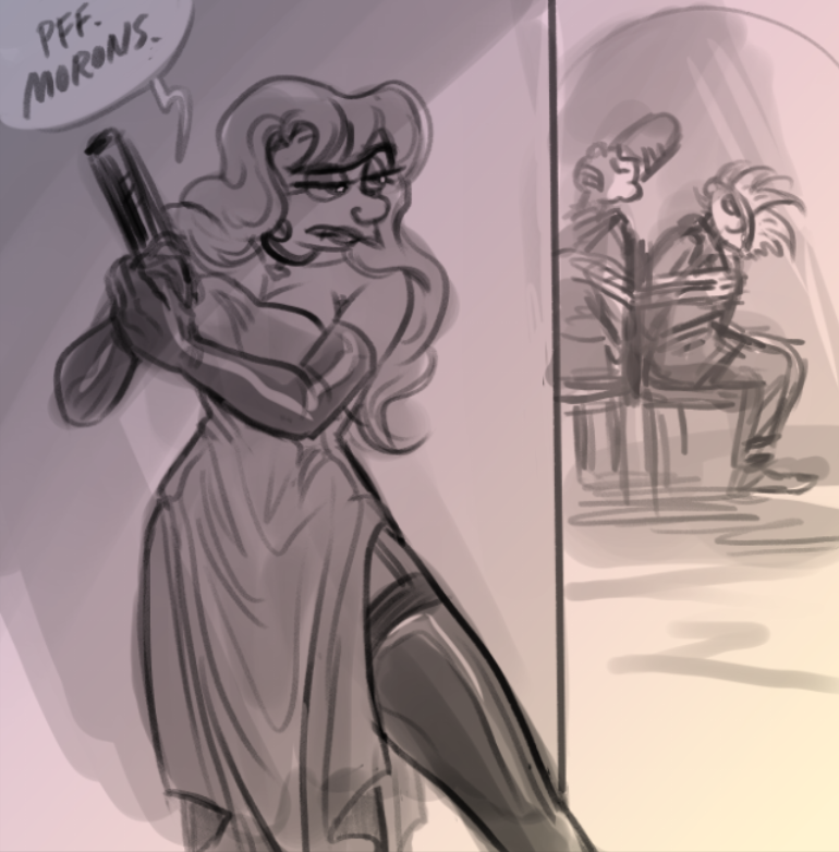 Betaruga1's tweet photo. throwback to that one ep where helga became a spy president (1/2) https://t.co/5KrcdKWlvX