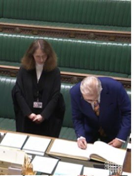 This afternoon I was sworn in at Parliament as the MP for Bootle constituency. Thank you to all those who voted for me and those who didn’t. That’s democracy and a good thing too!