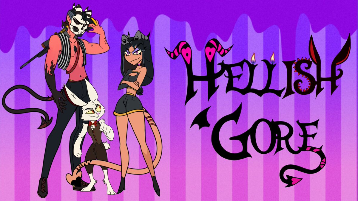 FritztheBunny's tweet photo. New Hellish Gore poster is out! 🤩 #HellishGore #Hellishgore #StingerCorpseStudio https://t.co/ESiiSmYTzs