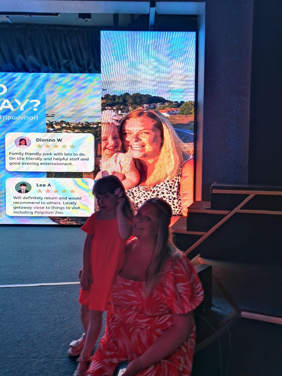 What a surprise when you come into the club and this pops up on the screen! #beverleymoments me and my girl 3 years ago and now