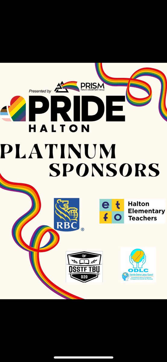 Meet Pride Halton’s platinum sponsors