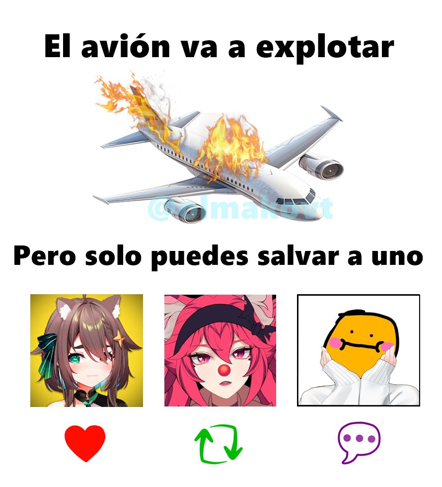 OlmakoVt's tweet image. Veamos a quien salvas🤔
#vtuber #vtuberes #vtubermemes