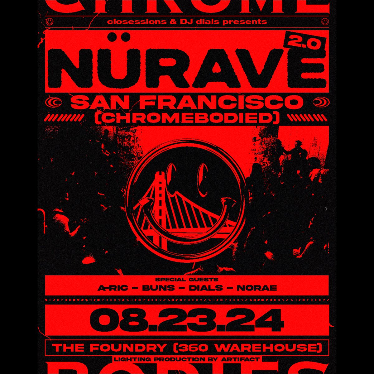 SF 🫦 time to rage once again 🤞

See you on 8.23 for NÜRAVE 2.0 

SWEAT SEASON IS COMING FOR YOU