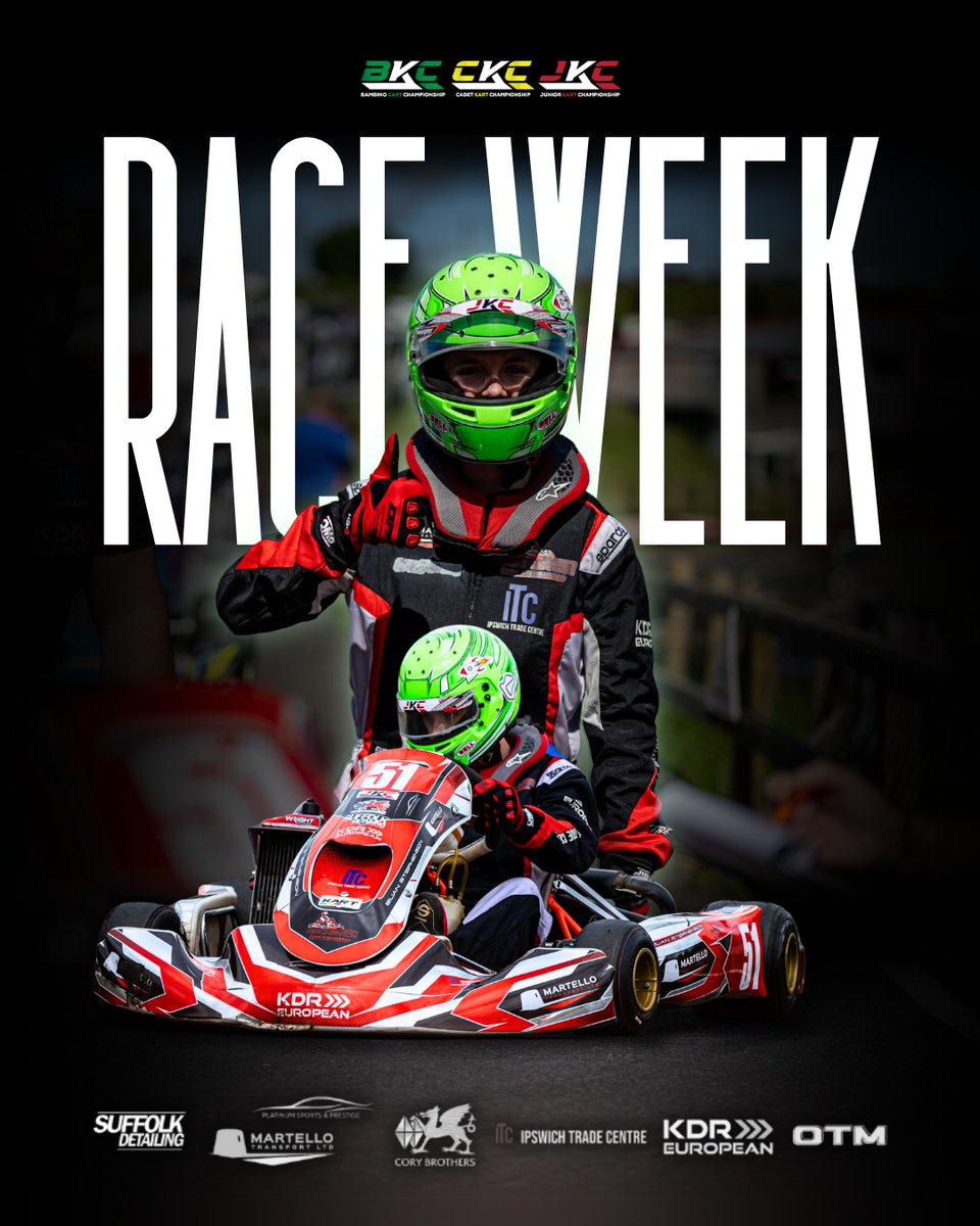 It's race week.