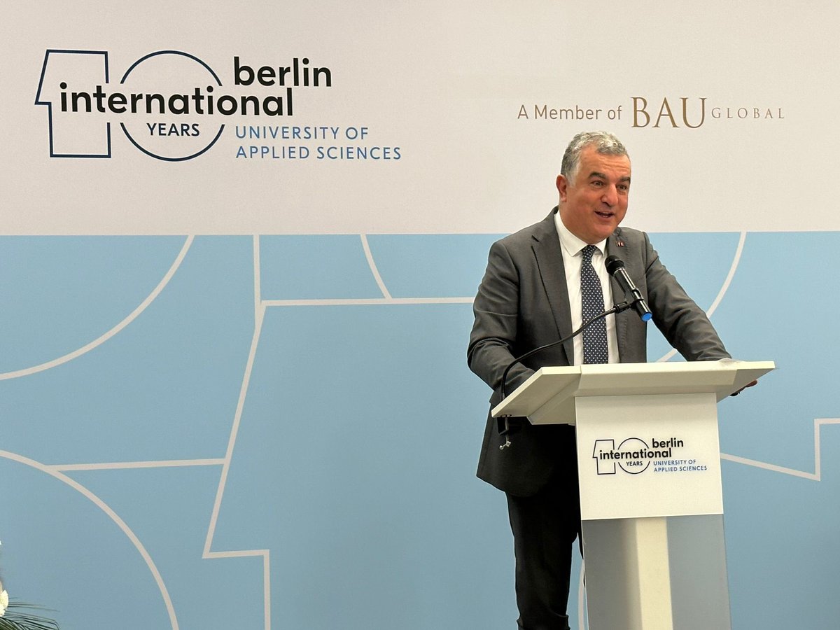 koccozlem's tweet photo. BAU Global üyesi Berlin International University’nin 10. yılı kutlu olsun 🧿
BAU Global Başkanı Sn. @EnverYucel , Türkiye'nin Almanya Büyükelçisi Ahmet Başar Şen ve Berlin'in yükseköğretim temsilcilerinin bir araya geldiği bu değerli etkinlikte, üniversitede görev alan akademisyenler ve mezunlar da yer aldı.@bauglobal @berlin_int