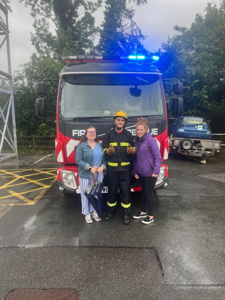 One of our amazing year 10s, had their fire cadet open evening in Bovey Tracey. 
Finley won Fire Cadet of the Year which is brilliant because the fire cadets at Bovey Tracey are the only ones in Devon. Well done Finley, we are all super proud of you! 🚒⭐️