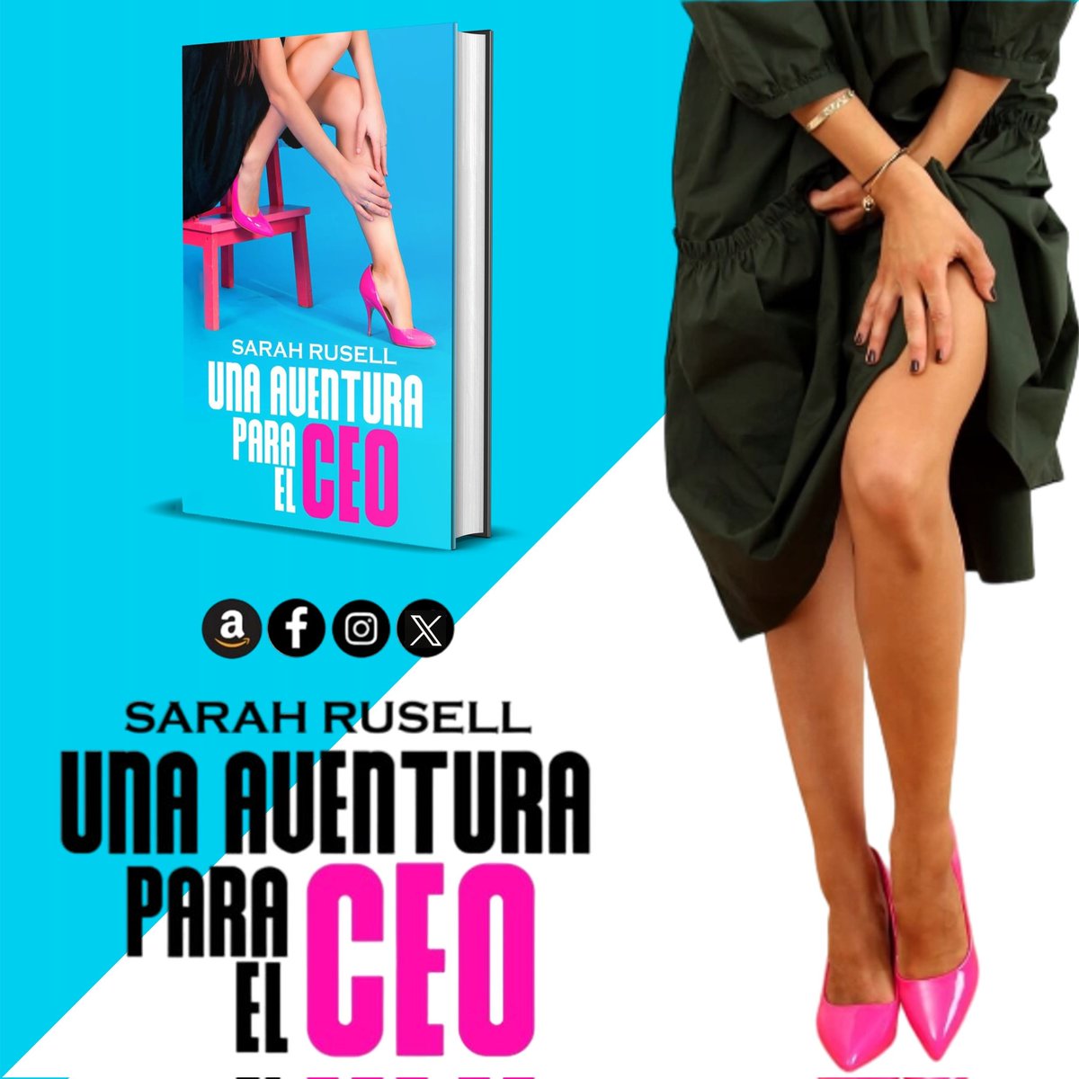 NOVEDAD 💕💯

Una aventura para el CEO
🌸⏩ leer.la/B0D94TC4SB

Todas las #novelas de la autora en:
🌸⏩ relinks.me/SarahRusell

<a href="/ChicasTribu/">Las chicas de la tribu</a>

#sarahrusell #novedad
#Kindle #Amazon #KindleUnlimited
#ficcion #romantica #comedia
#LibrosRecomendados 
#LecturasRecomendadas