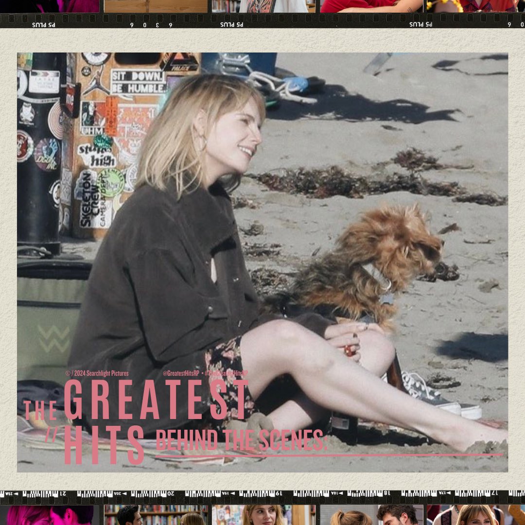 ˓ 💿 ˒ 𝗧𝗵𝗲 𝗚𝗿𝗲𝗮𝘁𝗲𝘀𝘁 𝗛𝗶𝘁𝘀 ᴿᴾ
+ content in #TheGreatestHitsRP   

𝗥𝗲𝗮𝗱 𝗺𝗼𝗿𝗲 —  𝗔𝘆𝘀𝗹𝗶𝗻 𝗡. 𝗥𝗶𝘃𝗶𝗲́𝗿𝗲 (@divinafeminite) in Venice Beach in the BTS of The Greatest Hits. © #SearchlightPicturesRP