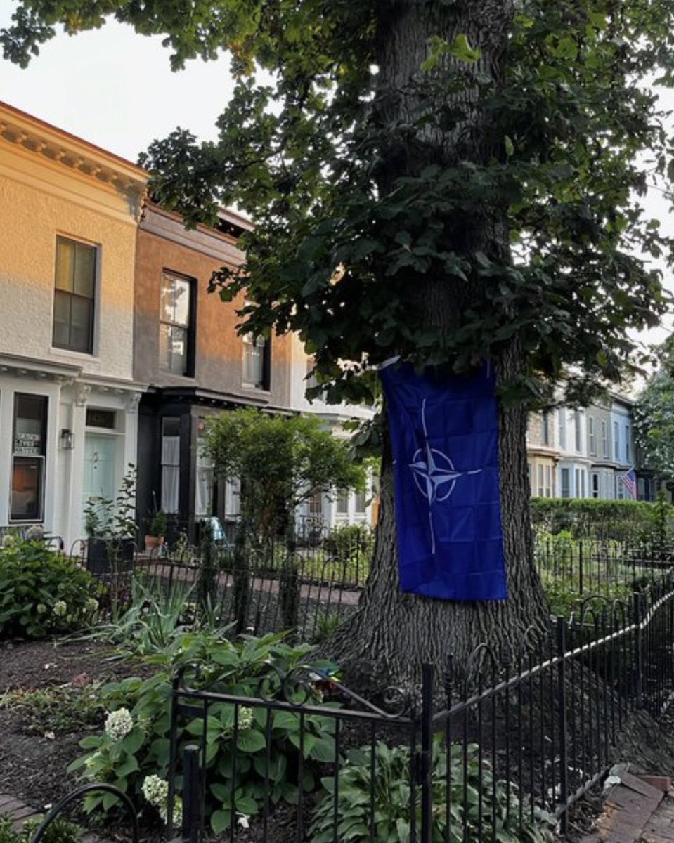 ianbremmer's tweet image. washington dc in full nato celebration mode