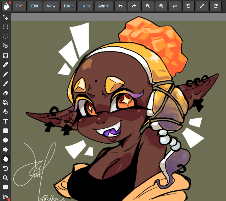 RuXer_s's tweet photo. frai #splatoon3 https://t.co/ElImlUE4XO