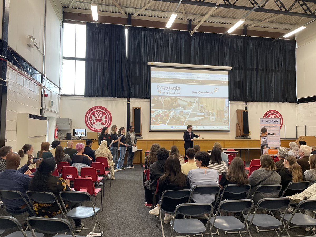 <a href="/officialCHS/">CHS</a> <a href="/SixthFormCHS/">CardiffHighSixthForm</a> @whs_cardiff A little snapshot of today’s mooting. So proud of everyone in year 12 who gave it a go. Thanks to Jacob Mills and all those who attended from CHS and Whitchurch HS for an excellent Pathways to Law event this evening.