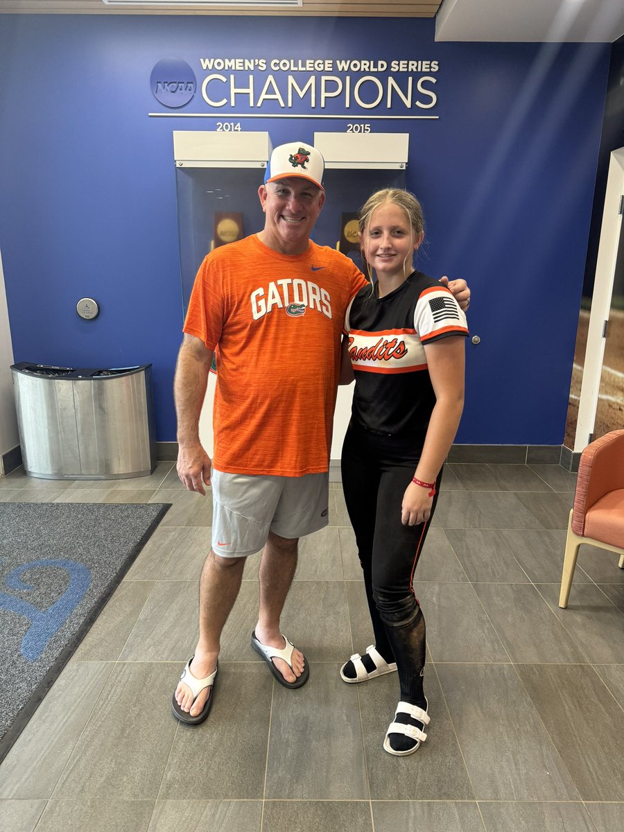AZyg2029's tweet photo. What a great day, minus the rain, at the @GatorsSB prospect ID camp. Thank you to Coach @_TimWalton and staff for the opportunity to attend.
Can’t wait to get back to practice this weekend with my team @Bandits_2011 https://t.co/WE62XU58Q8
