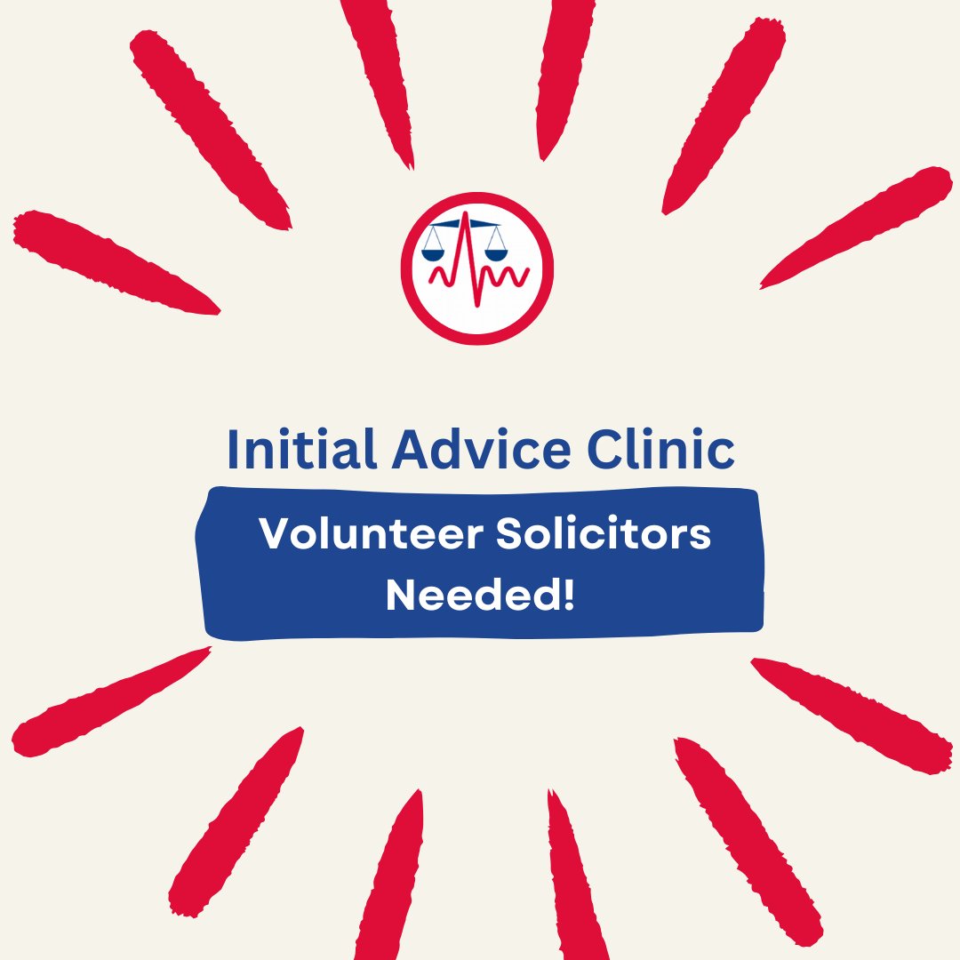 StrathLawClinic's tweet photo. We are looking for more volunteer solicitors to support our Initial Advice Clinics📢

See below for what we're looking for, and how you can get involved👇🏻

If interested, please get in touch with Lauren, one of our IAC Coordinators:
lauren.weetman.2021@uni.strath.ac.uk https://t.co/cRFkxT9oPV