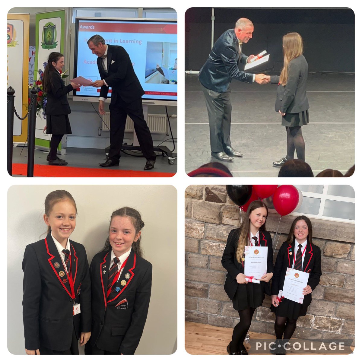Crazy how fast time goes 😢
End of year 7 &amp; end of year 9 
Fab night for year 9 graduation 👩‍🎓 
<a href="/TrinityAcadStE/">Trinity Academy St Edward’s</a> <a href="/PrincipalTASE/">Mark Allen</a>