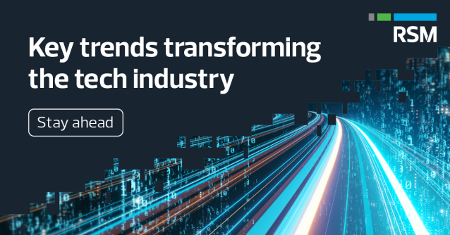 TurtonJS's tweet photo. A handful of trends are shaping how #technology businesses prioritize, grow and focus their operations. Learn more from RSM's technology senior analysts: https://t.co/N60JG6C1sA https://t.co/AaeFITKEr9