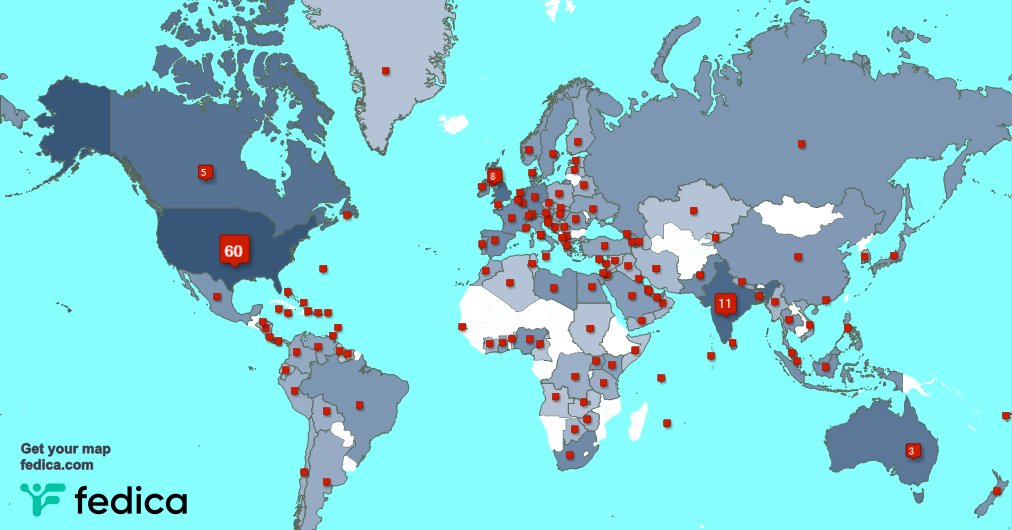 I have 3 new followers from Japan 🇯🇵, and more last week. See fedica.com/!Salesologist