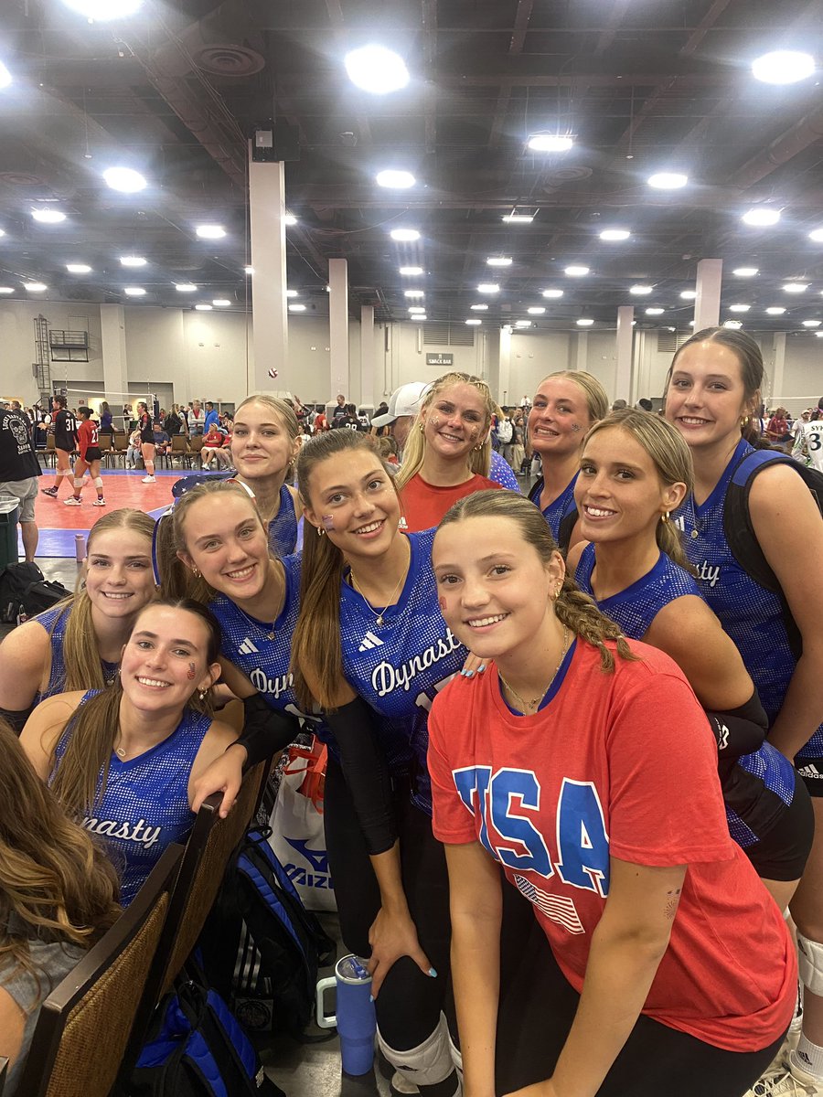 Delaney Rhoden (@delaney_48) on Twitter photo This gang took Vegas by storm!! Loved playjng with these girls all season! I started this season not knowing most of them, but now…most of them will be friends for life! 1, 2, GO BLUE! 💙💛
<a href="/dynastyvbc/">DYNASTY Volleyball</a> <a href="/RecruitDynasty/">DynastyVBRecruiting</a> This gang took Vegas by storm!! Loved playjng with these girls all season! I started this season not knowing most of them, but now…most of them will be friends for life! 1, 2, GO BLUE! 💙💛
<a href="/dynastyvbc/">DYNASTY Volleyball</a> <a href="/RecruitDynasty/">DynastyVBRecruiting</a>