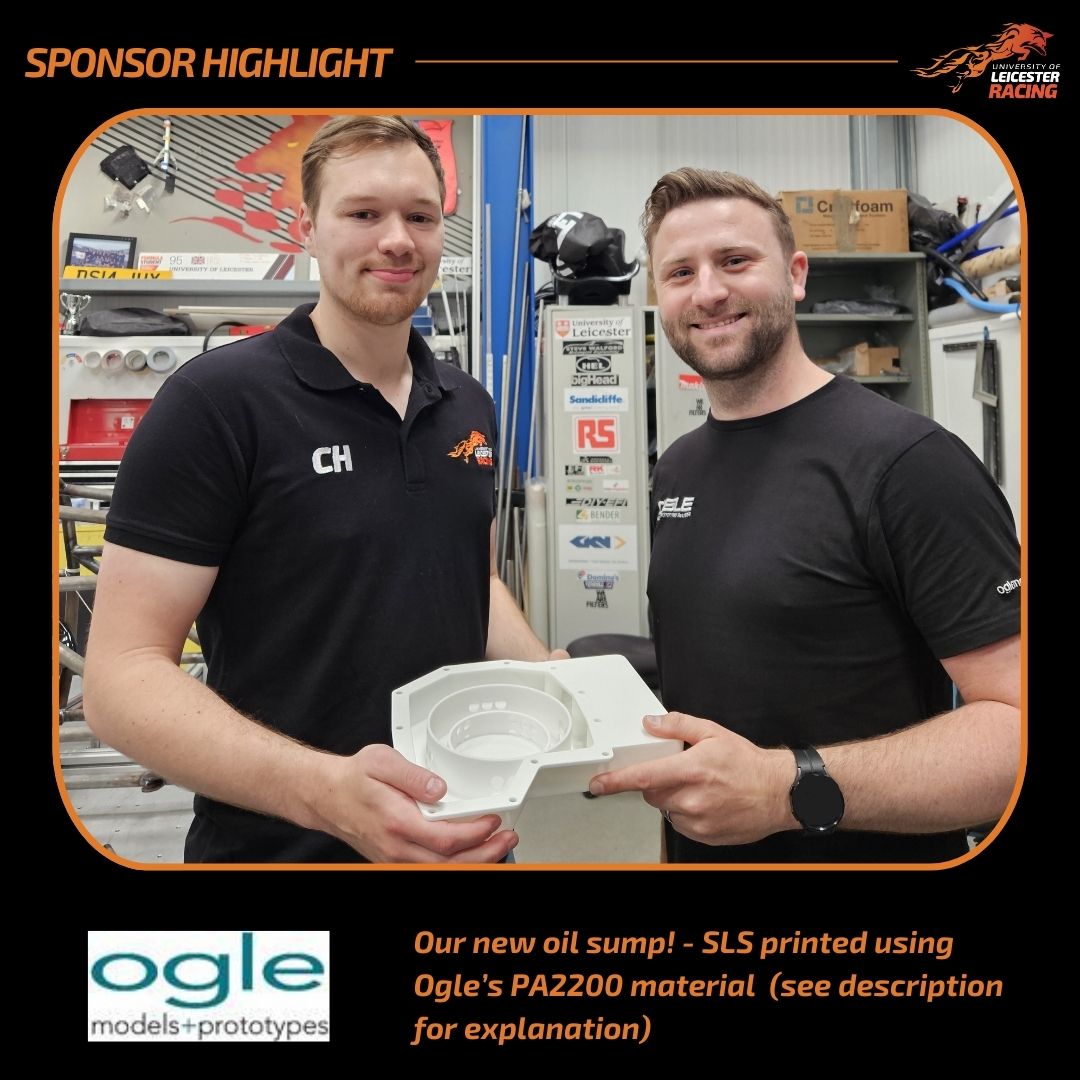 UoLRacing's tweet photo. We approached @Ogle_Models with a grand vison for improvement of our sump who were more than happy to work with us. If you want to find out more please see a longer description on our other socials.
#engineering #formulastudent #3dprinting #aerospace #motorsport #formulaone https://t.co/V4uKqPrHXw