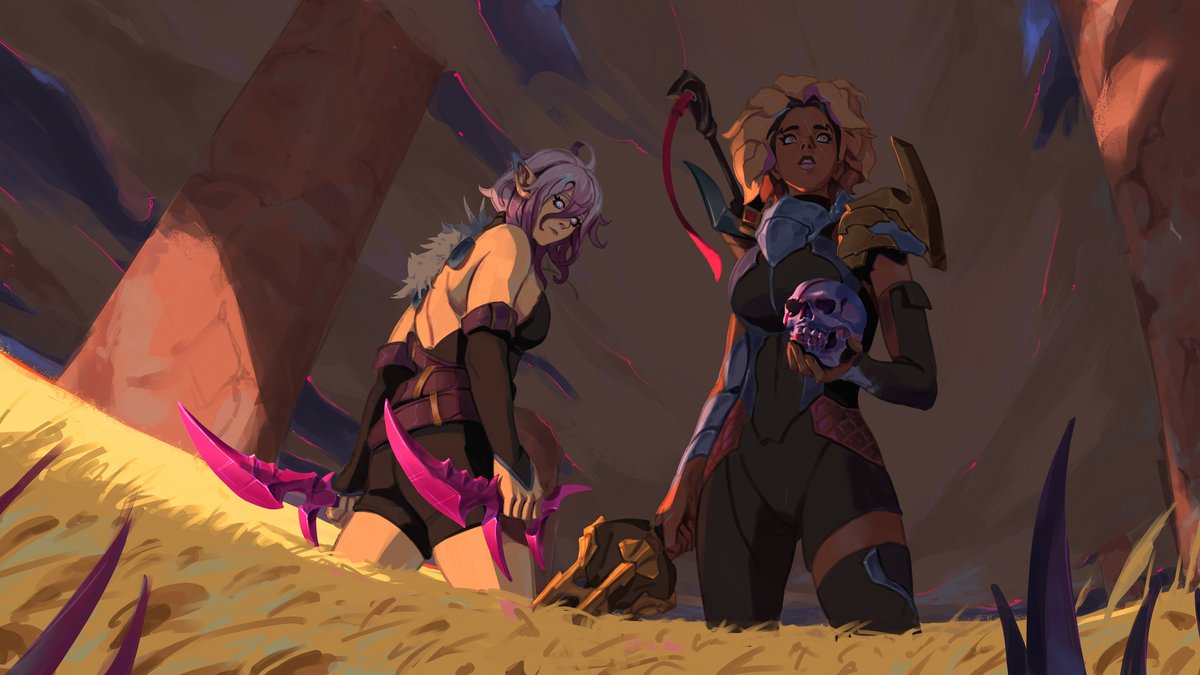 rell &amp; briar (2/3) version 1 #leagueoflegends #rell #briar