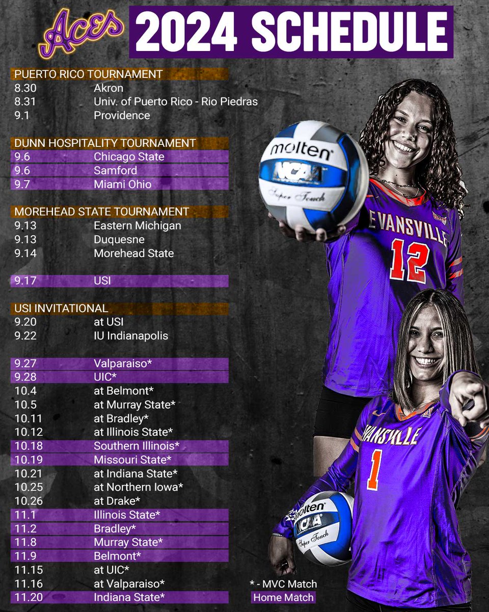The season is right around the corner!

📰 bit.ly/4cpxxN7
📅 bit.ly/45X35HD

🏐 #ForTheAces