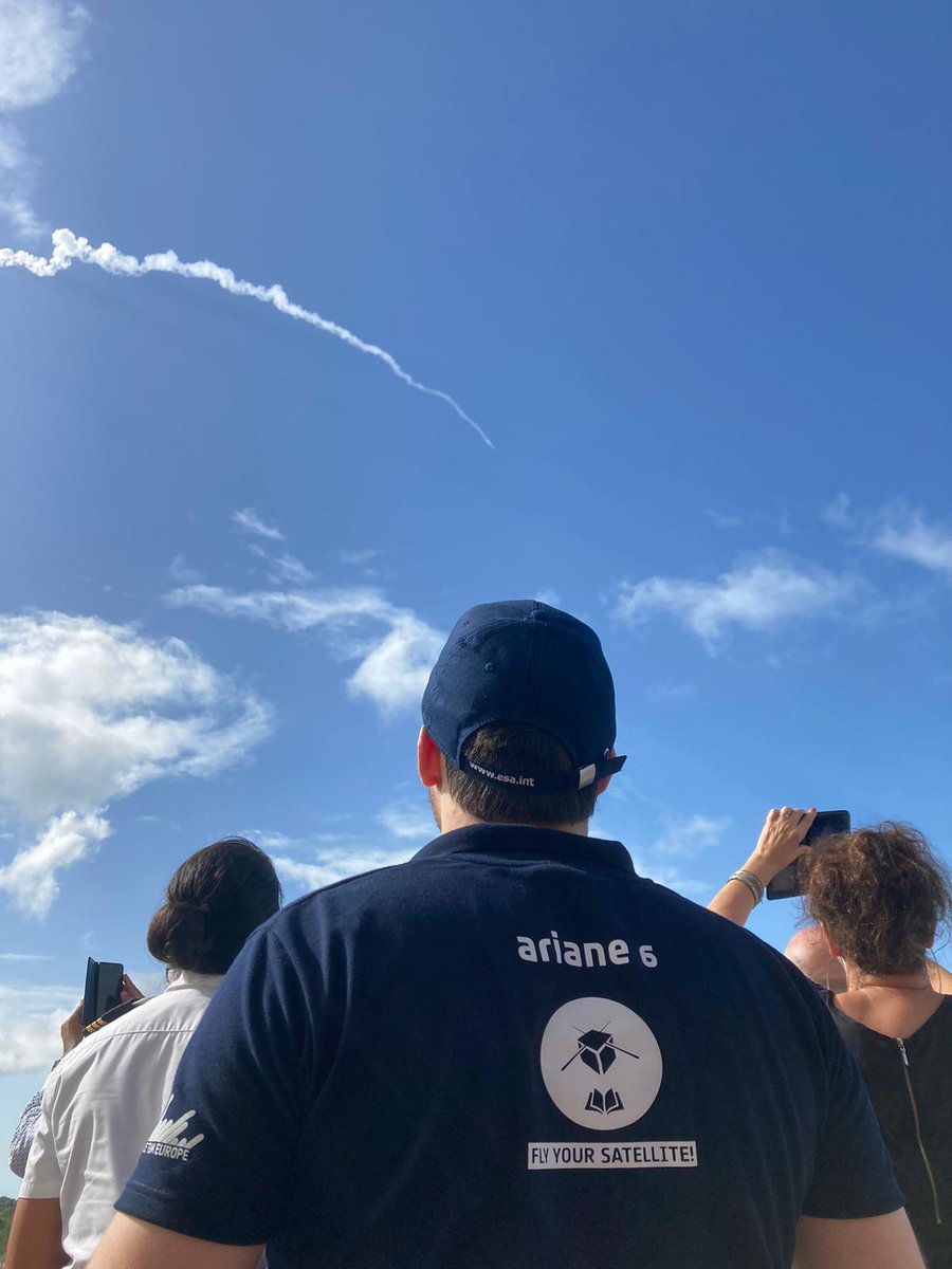 ESA__Education's tweet image. 🚀 Ariane 6 is on its way to space! 🚀
 
Among its passengers are two CubeSats designed, built and tested by university students as a part of ESA Academy’s Fly Your Satellite! programme @ISTSat_One and ³Cat-4 @nanosatlabupc! 😊✨
 
Along with support from their universities,…