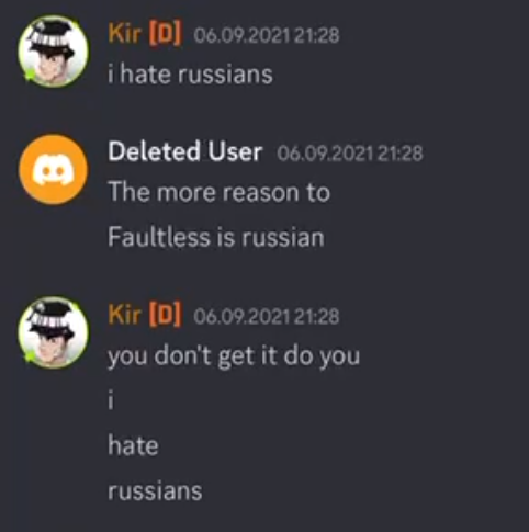 GhostBTH's tweet image. Family friendly, Kir wants to be friends with Faultless.