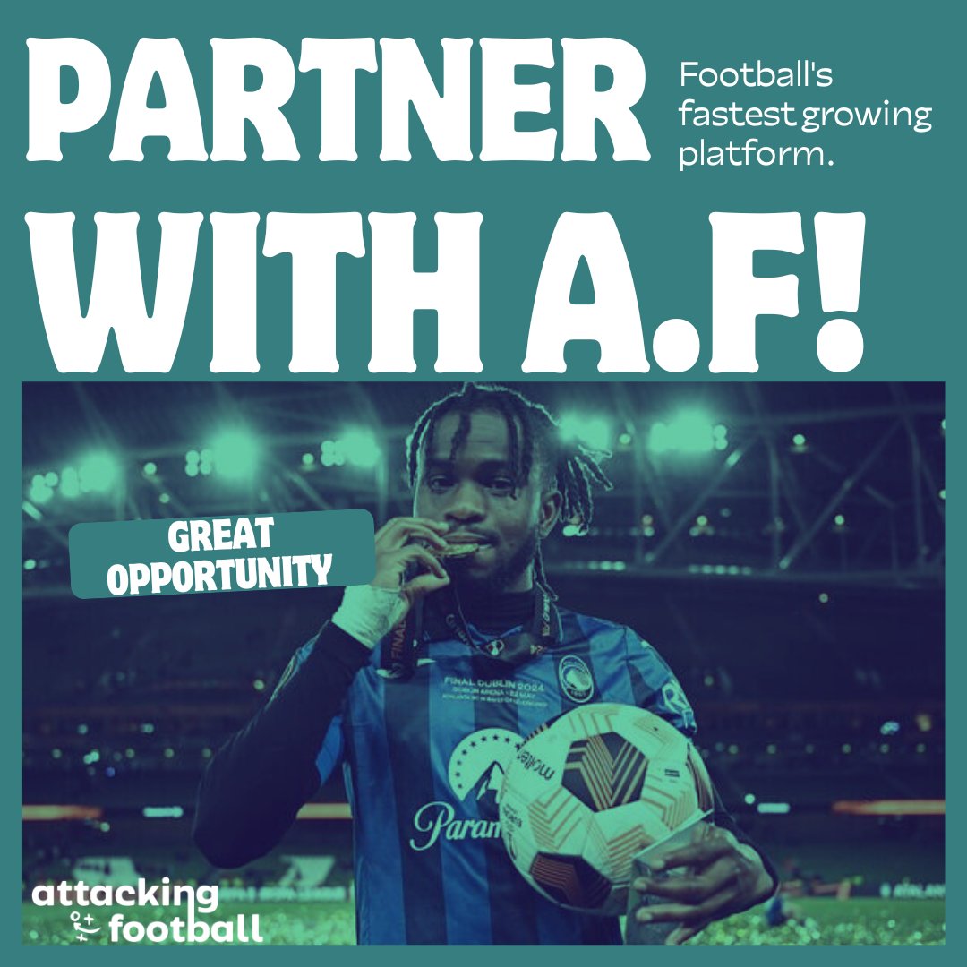 🚨We have disabled Google AdSense on the Website. We're looking for advertisers and brands to partner with to continue growing the platform.

If you want to partner with us contact paddy@attackingfootball.com or DM

We as a brand do NOT advertise gambling and we are proud of it.