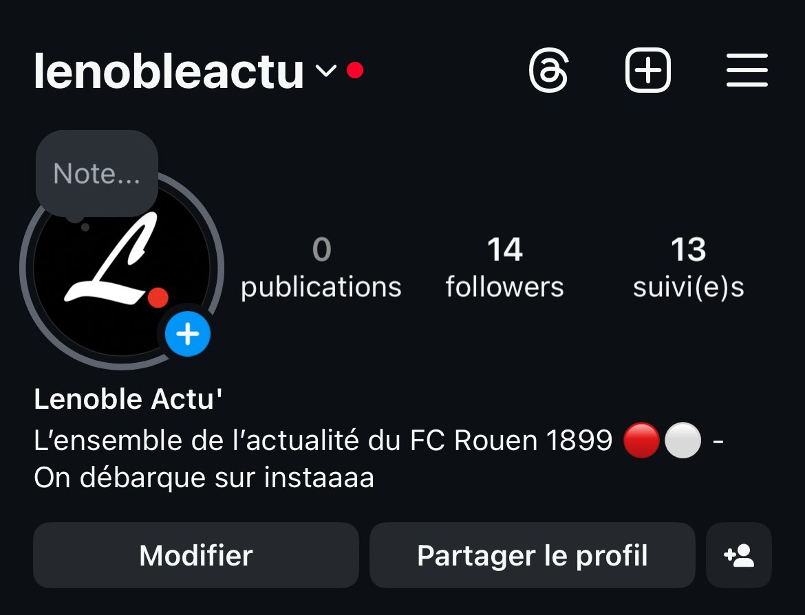 On profite de la mi-temps pour vous remercier pour le soutien reçu tout au long de cette saison éprouvante 🫶🏻

L’aventure continue, l’équipe s’agrandit, et vous pouvez désormais nous retrouver sur Instagram ! ❤️🤍
