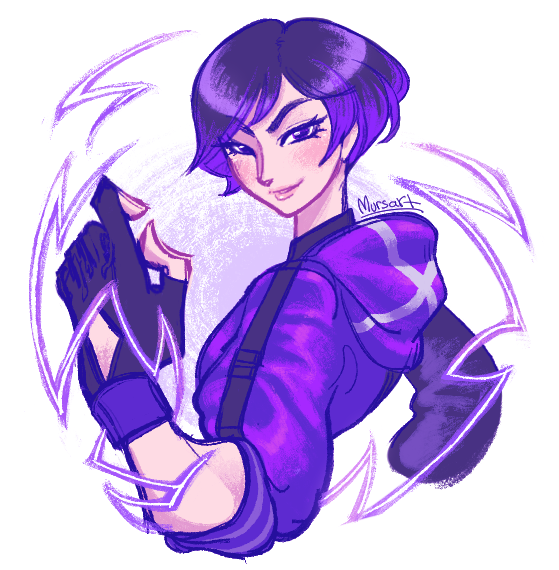 ⚡️💜 // #TEKKEN30th #tekken #reinamishima