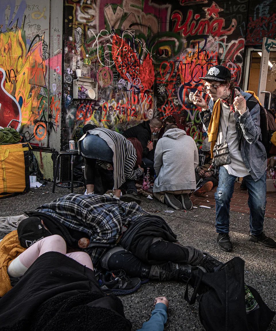 Does this look like compassion to you?

Decriminalization has made Vancouver the fentanyl capital of the world. 

The city is gripped in an opioid crisis worse than America’s. Locals say overly liberal drug laws have sparked a catastrophe. 

We’ve lost all common sense. #bcpoli