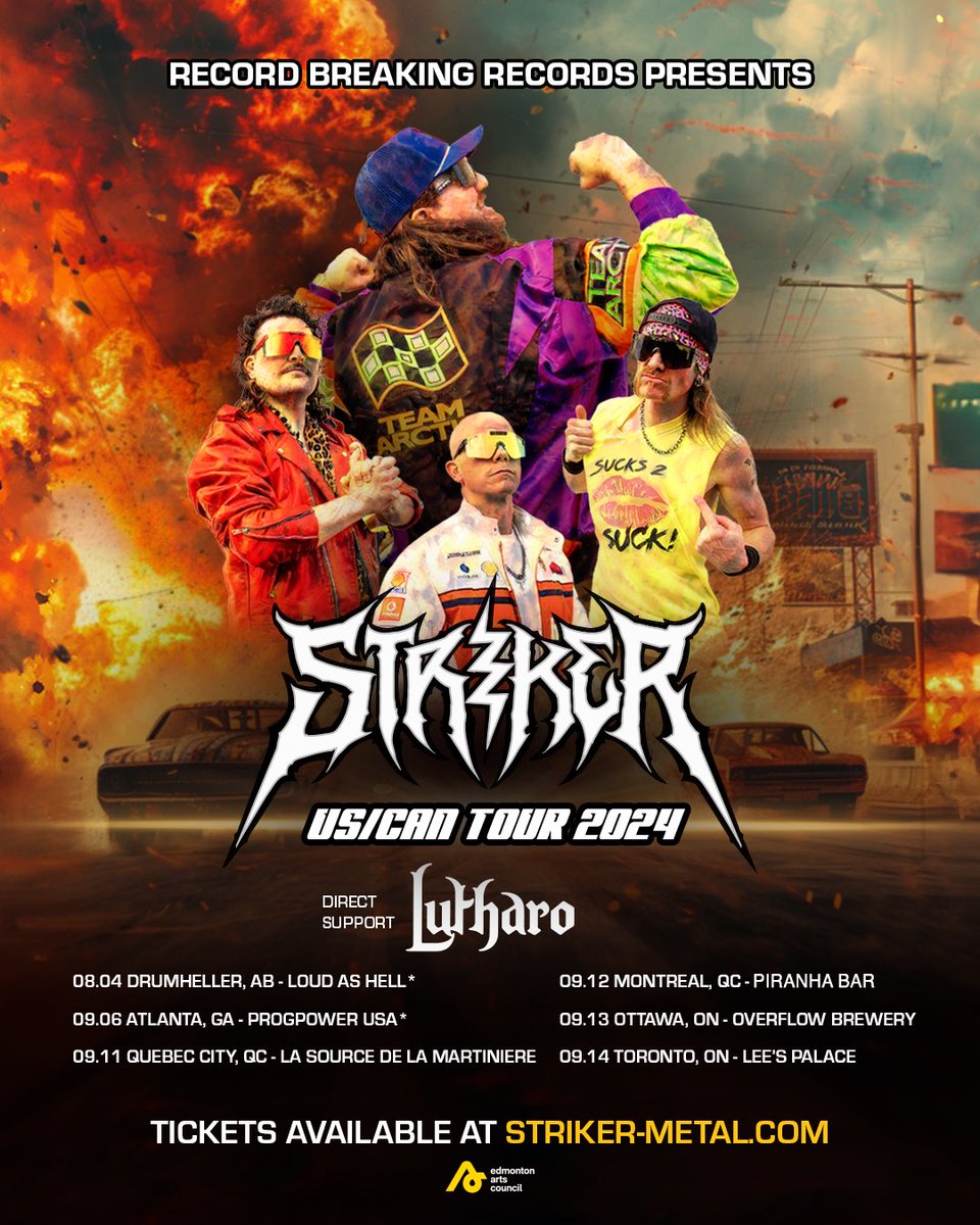 OTTAWA - MONTREAL!

We are stoked to be coming back this September with our pals Lutharo !!!

Sept 11 (Wed) - Quebec City - La Source De La Martiniere
Sept 12 (Thu)- Montreal - Piranha Bar
Sept 13 (Fri) - Ottawa - Overflow Brewery 
Sept 14 (Sat) - Toronto - Lee’s Palace