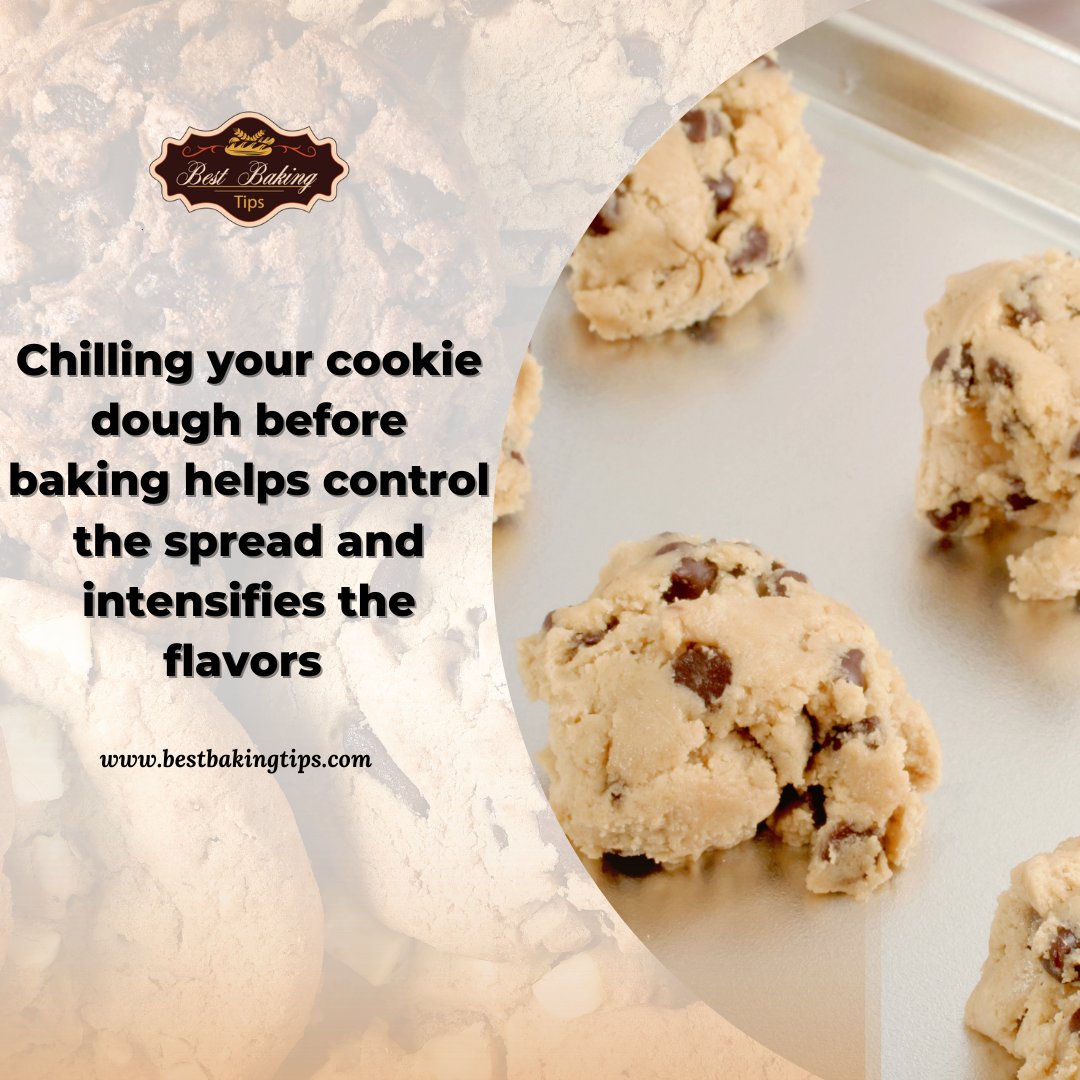 bestbakingtips's tweet image. For better cookies, chill the dough! It controls spread and boosts flavors 🍪❄️Learn from the best! visit bestbakingtips.com/?utm_campaign=… #BakingSecrets #Yummy #bestbakingtips