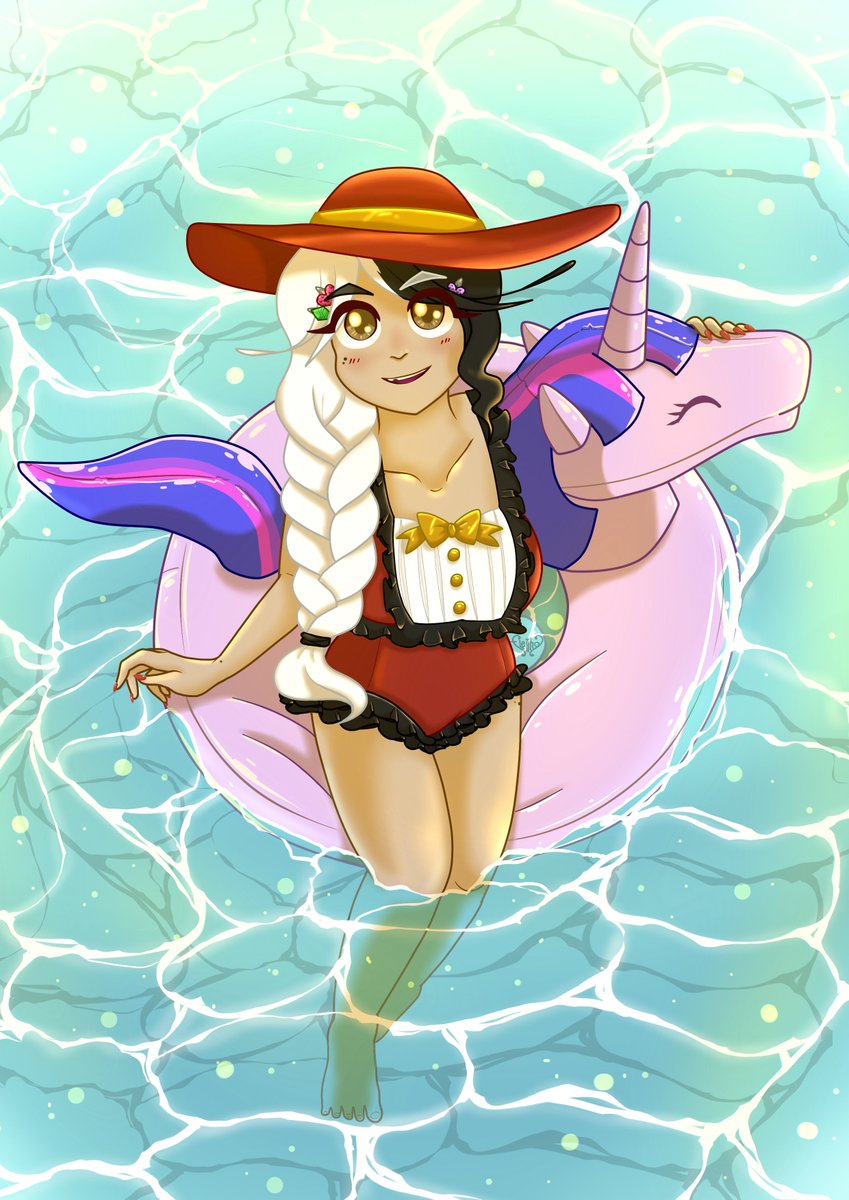 #PortfolioDay again?
Alright. Hi! I'm Nina, I'm a digital and traditional artist from Argentina. I have DID and I try my best to live a life with that. I like to draw Fantasy, anime and MLP stuff. I work on an anime convention at the artist area.
Hope you like my art!