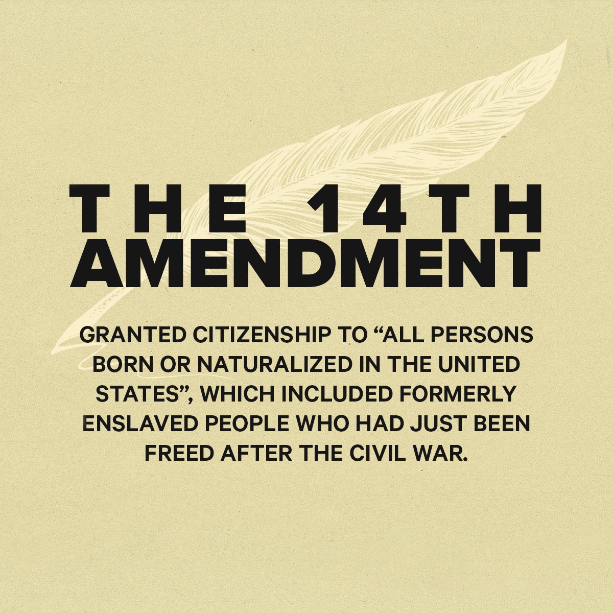 Senator Alex Padilla on X: “On this day in 1868, the 14th