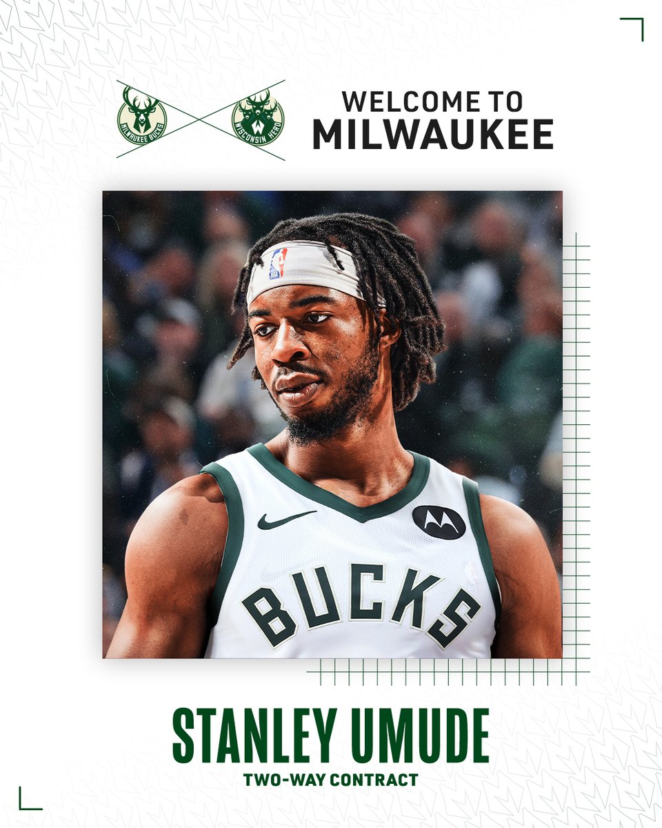 Welcome to Milwaukee, Stanley Umude!