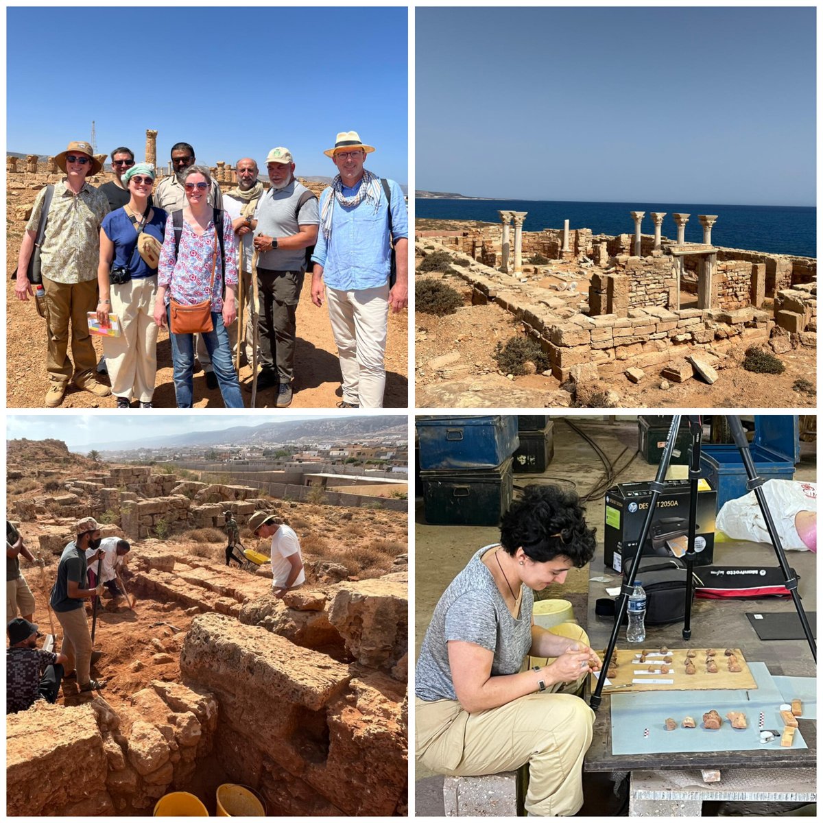 Retour de la Mission archéologique 🇨🇵 en Libye après 12 ans d'absence &amp; Fouilles dans le site antique #Apollonia 
Merci 🙏au service des Antiquités 🇱🇾 &amp; à la police touristique et de patrimoine d'avoir facilité cette mission

<a href="/AmbaFranceLibye/">La France en Libye 🇨🇵🇱🇾</a> <a href="/francediplo_AR/">الخارجية الفرنسية 🇫🇷 🇪🇺</a> <a href="/VincentMansur92/">MICHEL vincent</a>