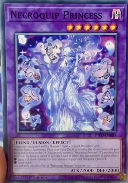 Necroquip Princess」 レベル6/闇属性/悪魔族 攻2000/守2000 効果/融合