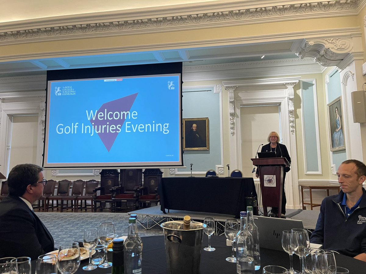 andrewhallortho's tweet photo. @mbsmith99 @EdinOrthopaedic @larsengebretsen @StAndMedicine @UKCCIIS @SESOrtho @RCSEd @OswaldFreya @RossHunter96 @drcarriemccrea @TeamGB @dundeesportsmed @FASIC_SportsMed @ScottishSwim Now back to @RCSEd for an evening of Golf Injuries and #sportsmed ⛳️
Hosted by @docandrewmurray & @DPWorldTour @Etpi
#golf #orthotwitter #medtwitter #msktwitter https://t.co/aDceTGjD44