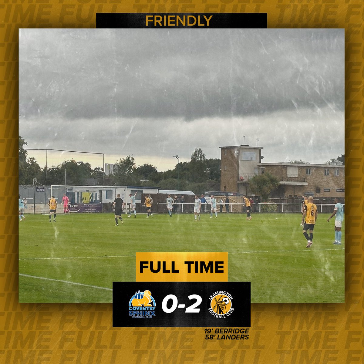 LeamingtonFC's tweet photo. ⏹️ A victory in Coventry! 

Goals from Tim Berridge and Henry Landers secure our first win of 2024 pre season! 💪🏼

#CSPLEA https://t.co/yGeSHOAr7E