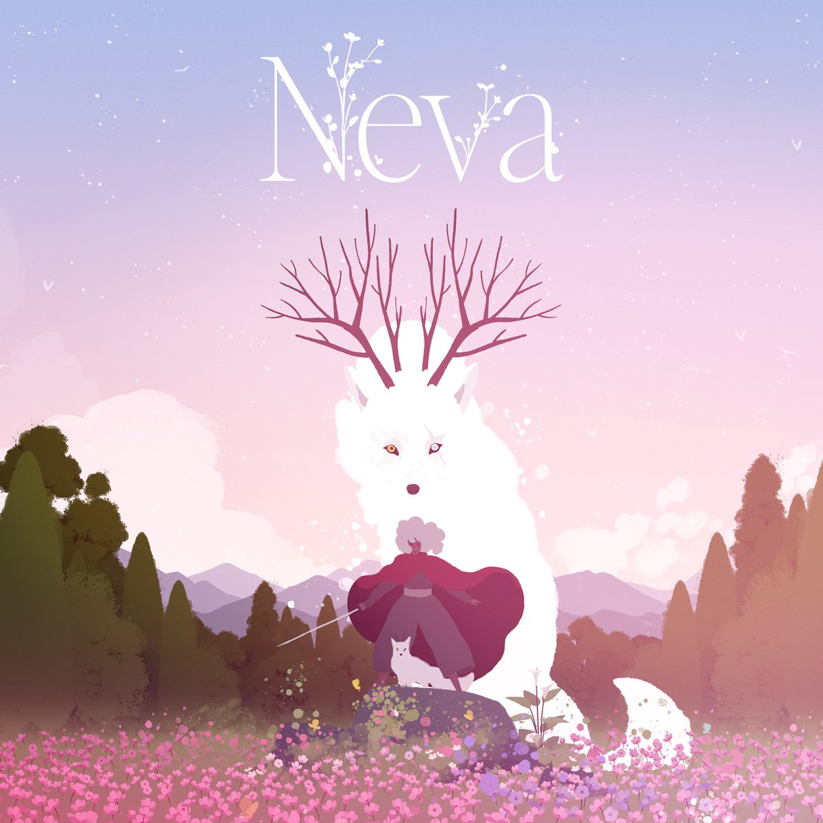 ConradRoset's tweet photo. Hi #PortfolioDay 
GRIS and NEVA, 2 indie videogames that we have created with much love at @nomadastudiobcn🤍🖤 https://t.co/wfrnZc9pFB