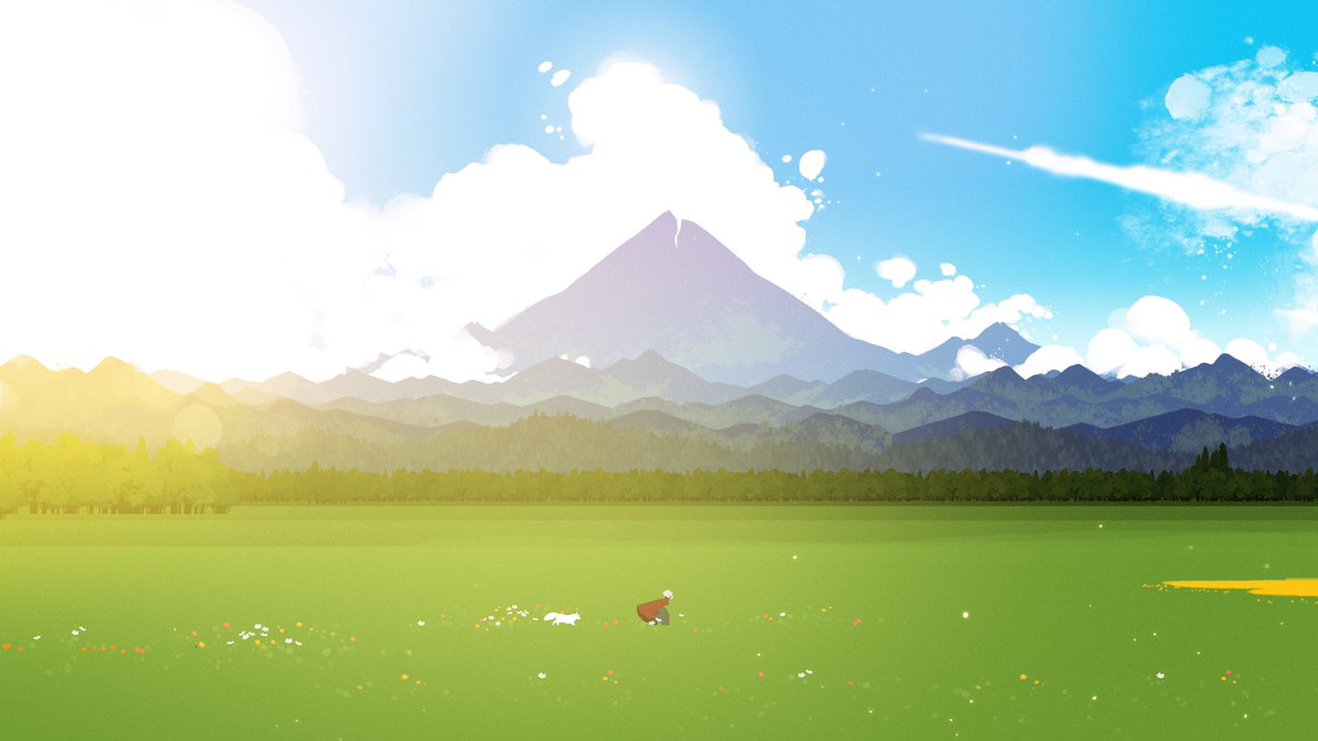 ConradRoset's tweet photo. Hi #PortfolioDay 
GRIS and NEVA, 2 indie videogames that we have created with much love at @nomadastudiobcn🤍🖤 https://t.co/wfrnZc9pFB