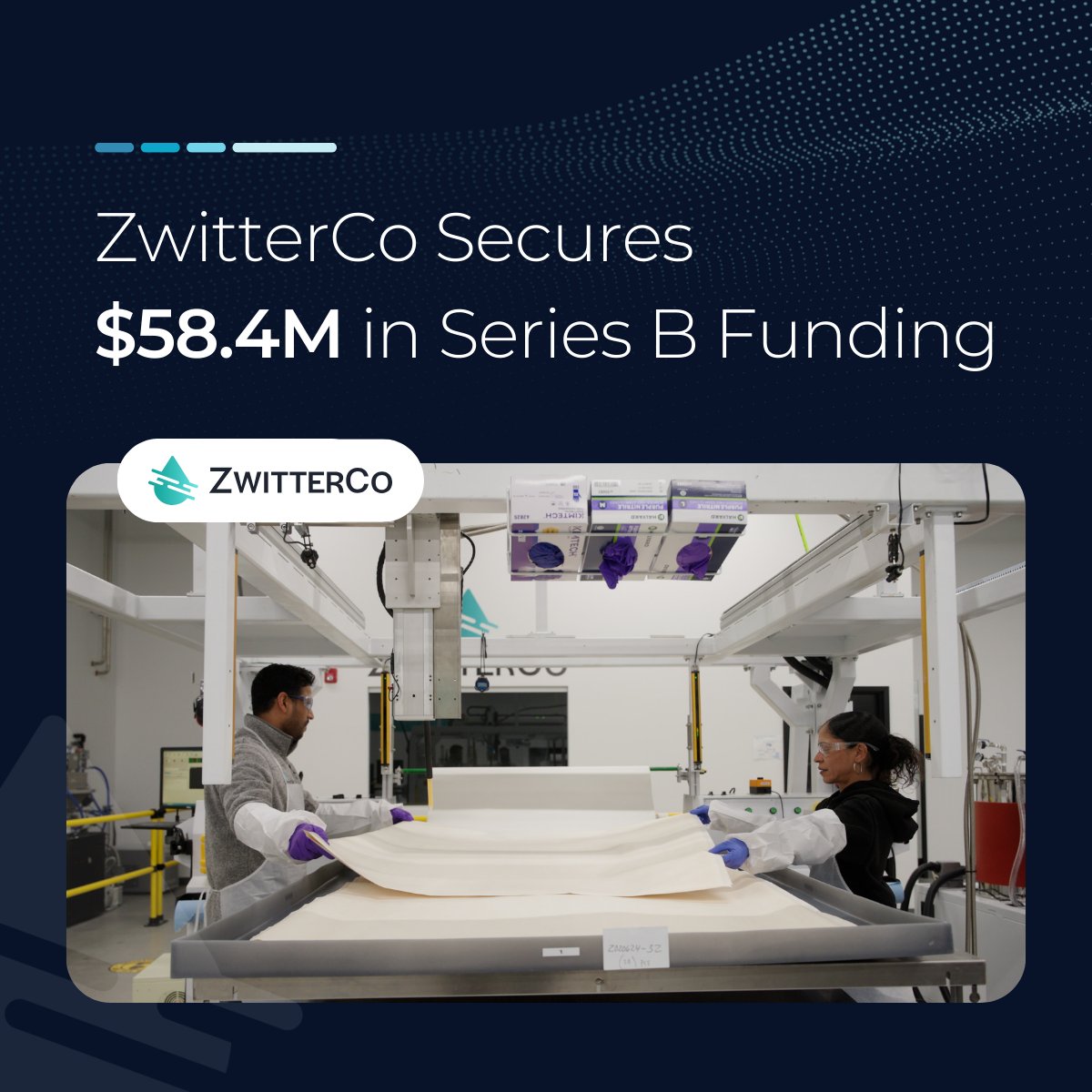 🚨 Breaking News: ZwitterCo Secures $58.4M in Series B Funding!

For more details on our Series B funding and the impact of our technology, check out the full press release on BusinessWire: bwnews.pr/4eX1FRB
