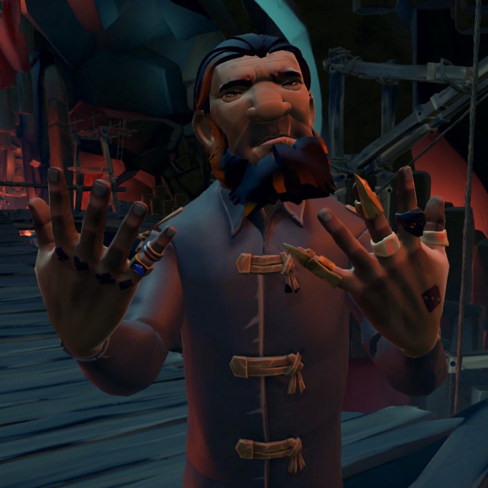 DSluggins's tweet photo. Little Ned is a Reaper of the 5th Distinction. Mostly from Powerglassing a lot! Also he hit level 300 servants! 

#SoT #SoloSloop #Hourglass #BeMorePirate #Powerglass #LittleNed https://t.co/SgWgc6Tt1U
