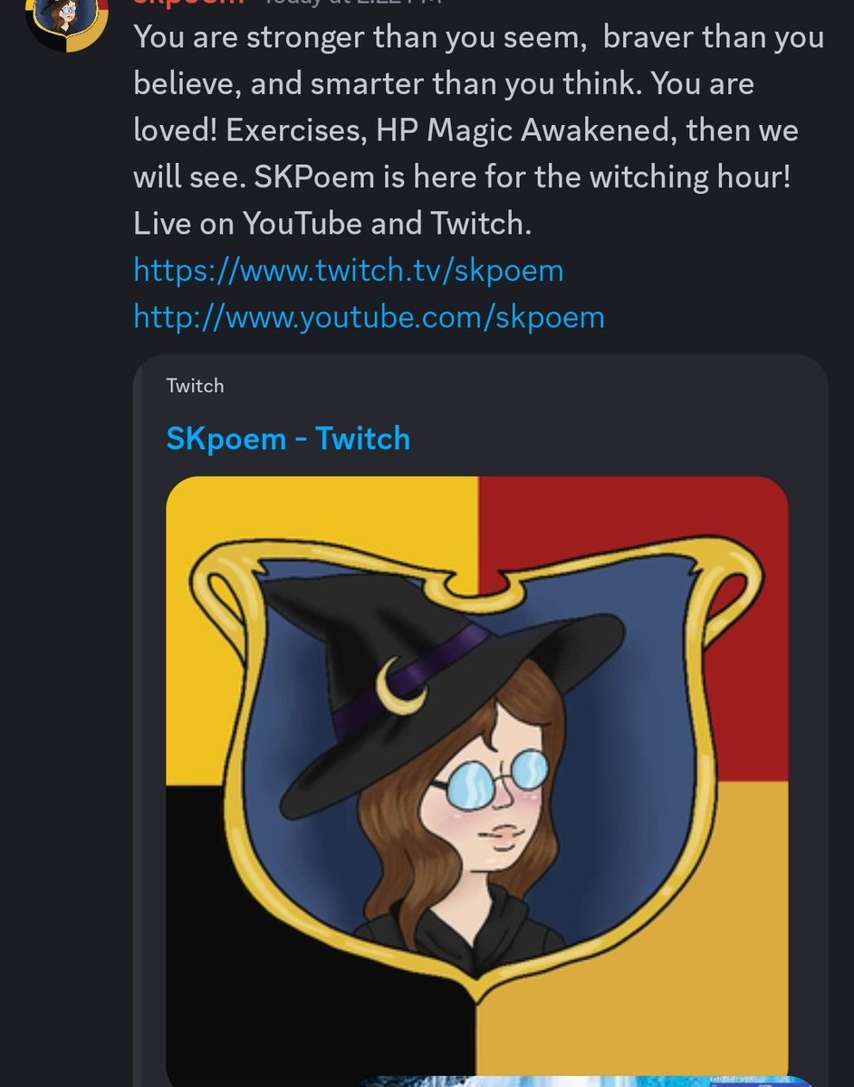 skpoem's tweet photo. #twitchstreamer #youtubestreamer #dixper #voicemod #realcoinpusher #streamraiders #exercise #hpmagicawakened #writinglife https://t.co/iOuslmf9qZ