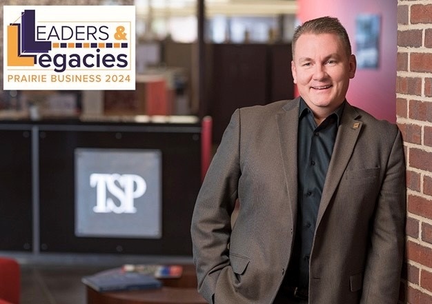 TSP_inc's tweet photo. Congratulations to our CEO, Jared Nesje, on receiving the Leaders & Legacies award from Prairie Business. The class of 2024 consists of eight exceptional business leaders in our region, and we are happy to have Jared on our team! Way to go! #TeamTSP
Cl... https://t.co/qCY71uV3Mh https://t.co/1Eh39pSPKn