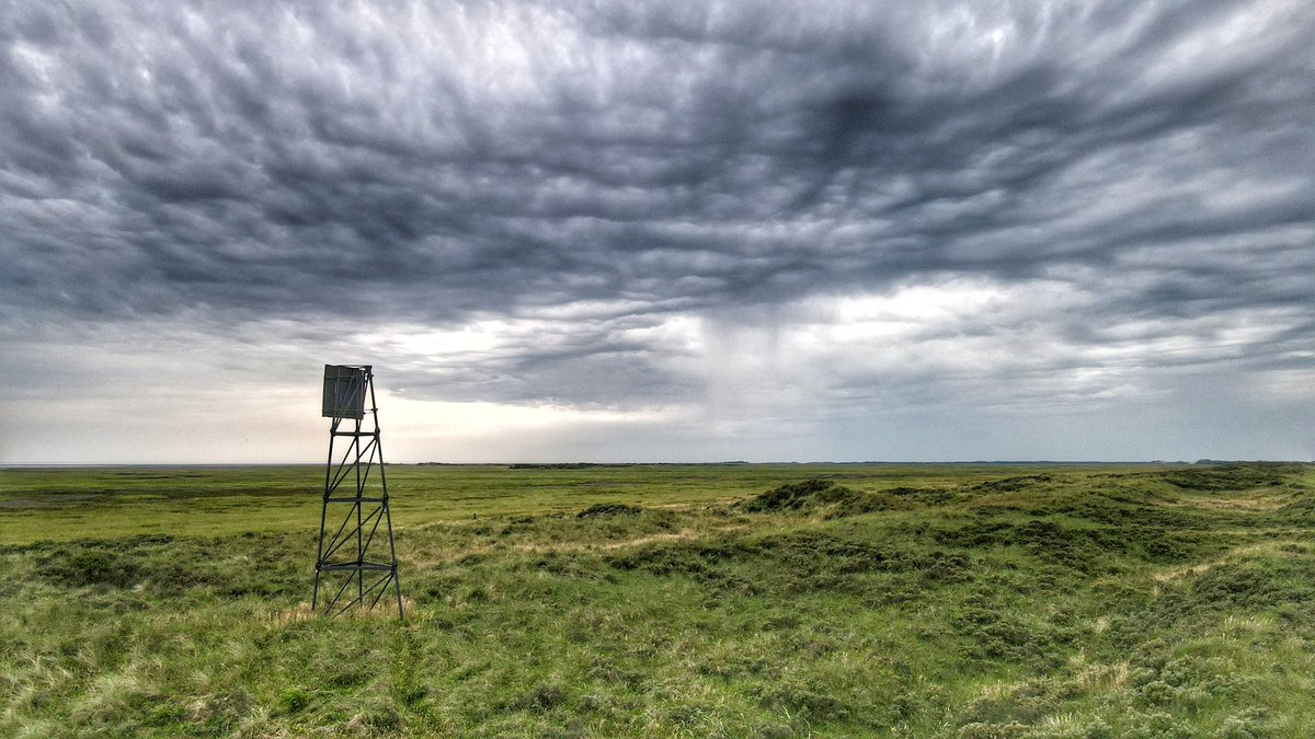 Het valt mee tot nu toe. #codeoranje #codegeel #Terschelling